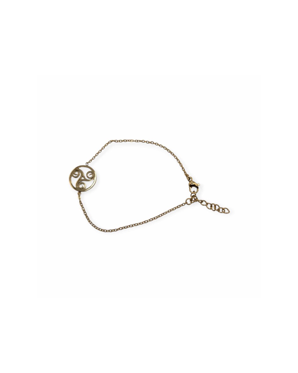 Bracelet triskel femme doré