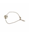 Bracelet triskel femme doré