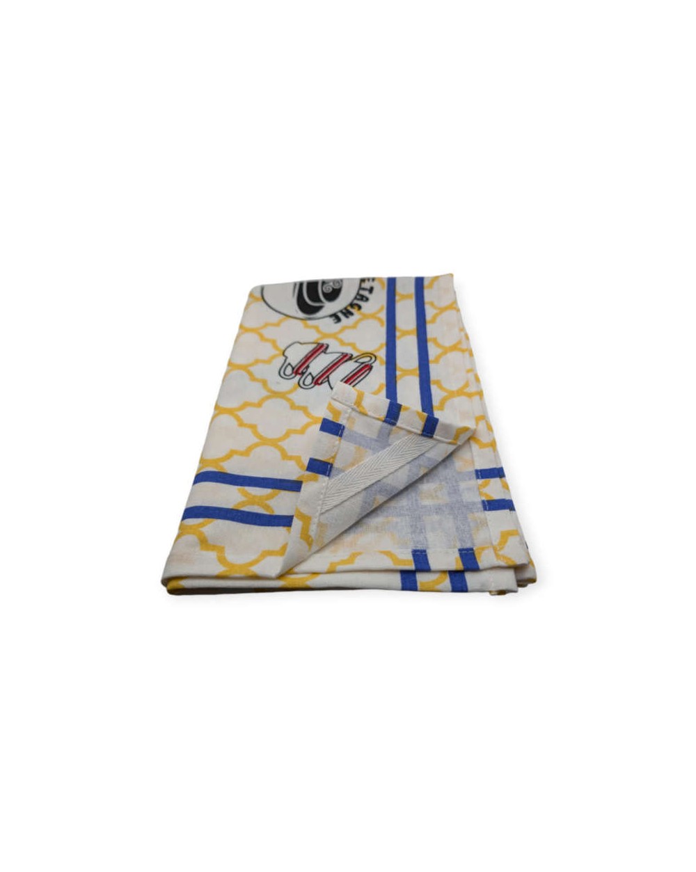 Torchons De Cuisine épais 100% Coton (lot De 2) - Motif Chat Abstrait Noir Et Blanc, Absorbants Et Originaux