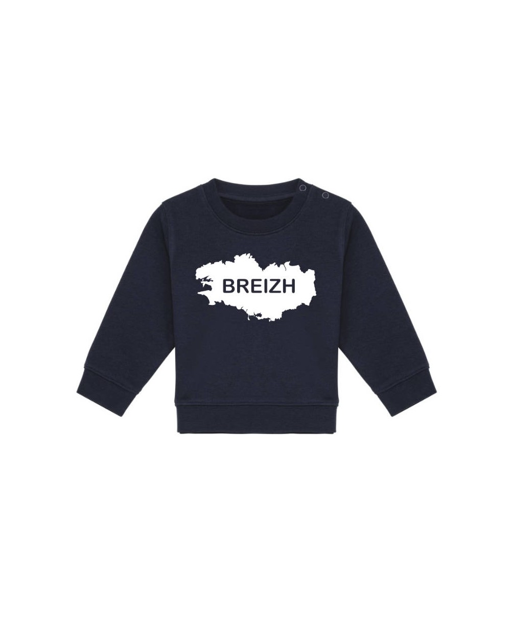 Sweat Breizh bébé marine
