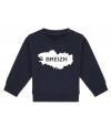 Sweat Breizh bébé marine