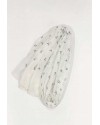 Foulard ancre blanc